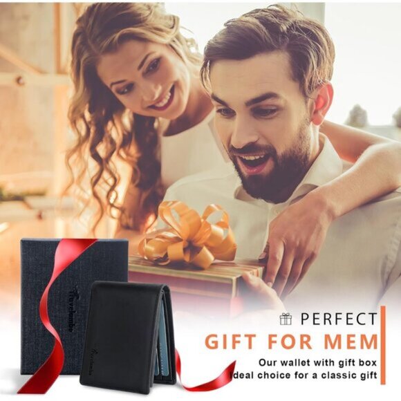 🆕Travelambo Men Craze Horse Black Genuine Leather Handmade Stylish Wallet - Picture 9 of 10